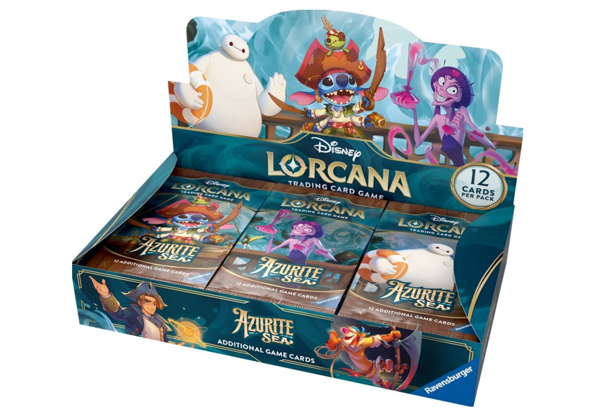 Disney Lorcana - Azurite Sea - Booster Display (24 Packs) EN