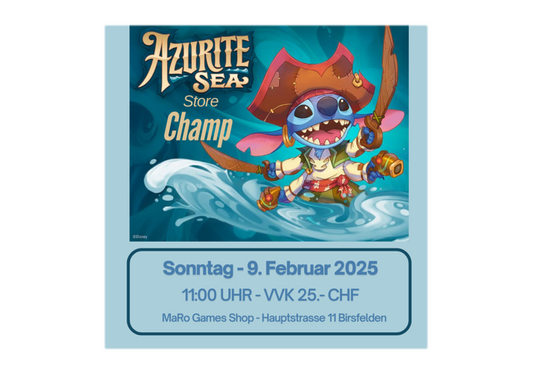 Disney Lorcana Azurite Sea Store Championship 09.02.2024