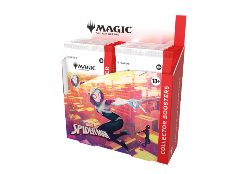 Magic The Gathering - Marvel's Spider-Man - Collector Booster Display (12 Packs) EN