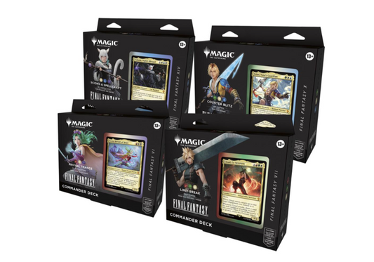 Magic the Gathering - Final Fantasy - Commander Deck Set (4 Decks) EN