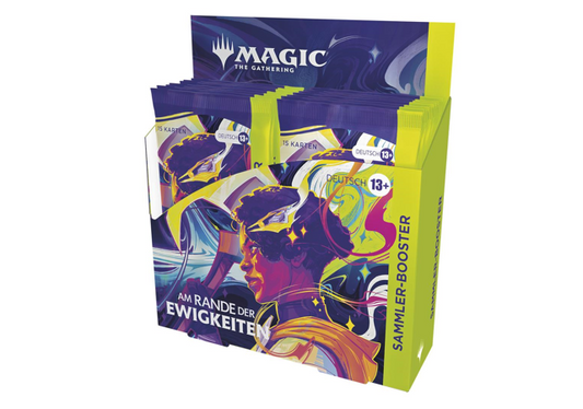 Magic The Gathering - Am Rande der Ewigkeiten - Sammler-Booster Box (12 Packs) DE