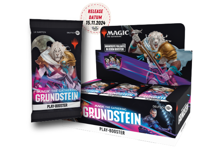 Magic The Gathering - Grundstein - Play Booster Display (36 Packs) DE