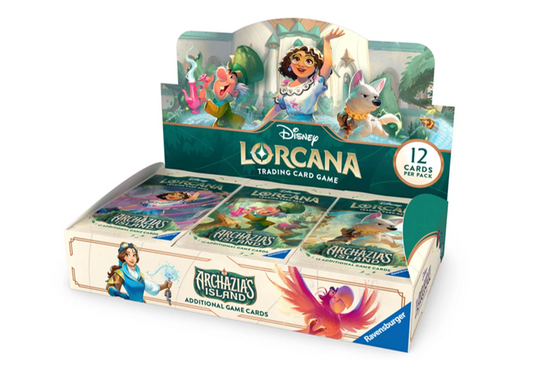 Disney Lorcana - Archazias Insel - Booster Display (24 Packs) DE