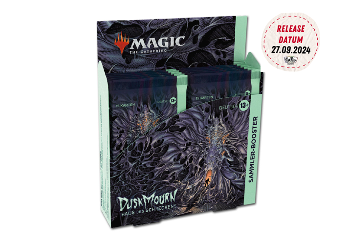 Magic the Gathering - Duskmourn Haus des Schreckens - Sammler Booster Display (12 Packs) DE