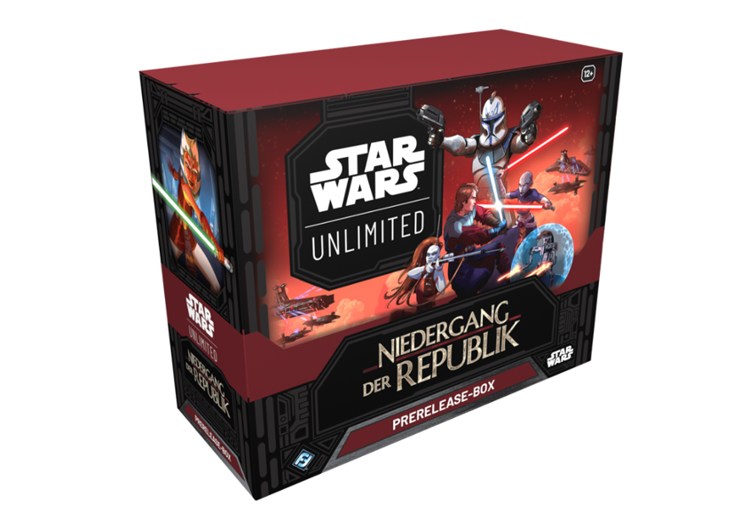 Star Wars: Unlimited - Niedergang der Republik - Prerelease Box DE