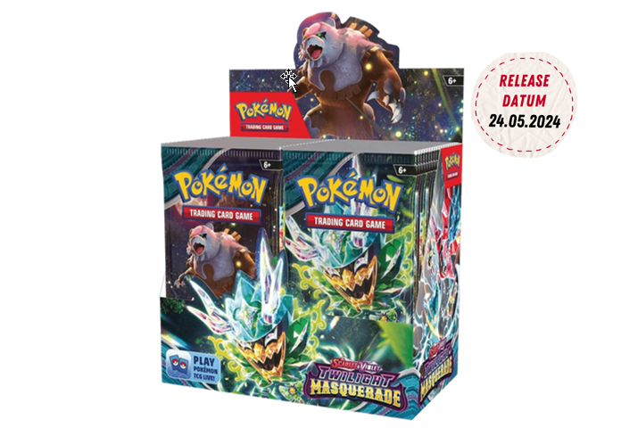 Pokémon - Maskerade im Zwielicht - Booster Display (36 Packs) SV06 DE