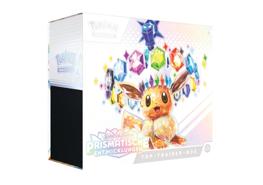 Pokémon - Prismatische Entwicklung- Top Trainer Box DE