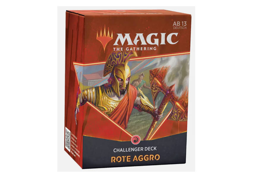 Magic The Gathering - Challenger Deck 2021 - Mono Rot Aggro DE