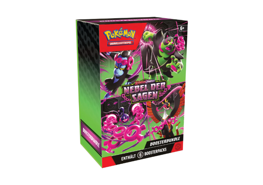 Pokémon - Nebel der Sagen - 6 Booster Bundle SV6.5 DE