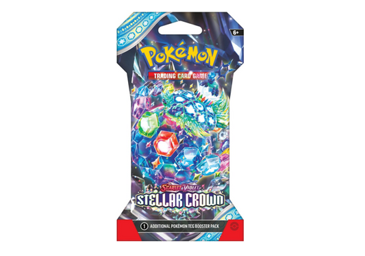 Pokémon - Stellar Crown - Sleeved Booster Pack EN