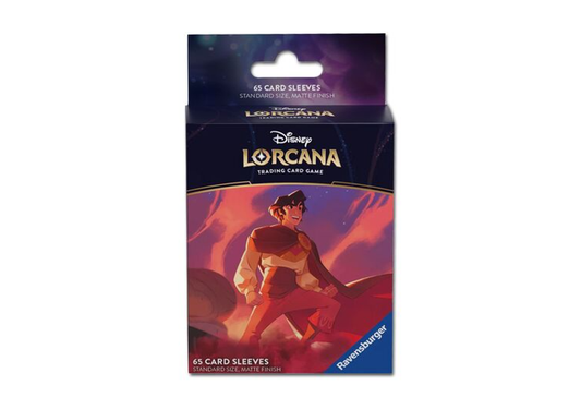 Disney Lorcana - Shimmering Skies - Art-Sleeves Aladdin (65 Sleeves)