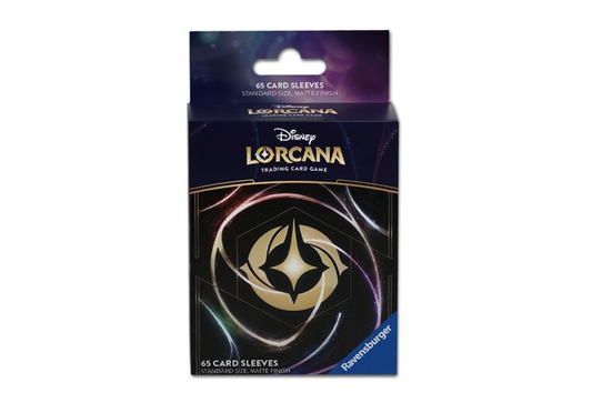 Disney Lorcana - Shimmering Skies Art - Sleeves Branded Lorcana Logo (65 Sleeves)