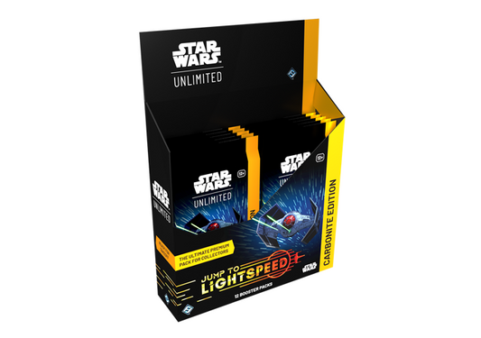 Star Wars: Unlimited - Jump to Lightspeed - Carbonite Booster Display (12 Booster) EN