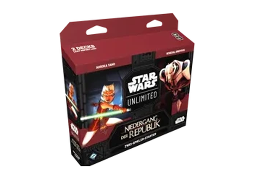 Star Wars: Unlimited - Niedergang der Republik - Two-Player Starter Set DE