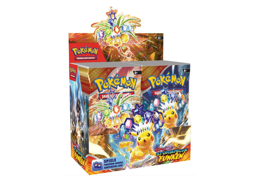 Pokémon - Stürmische Funken - Booster Display (36 Packs) SV08 DE