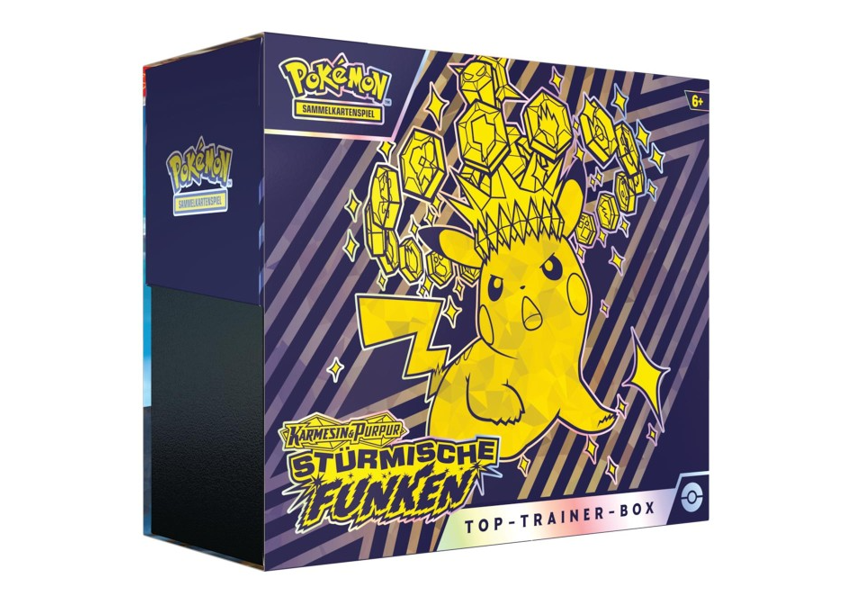 Pokémon - Stürmische Funken - Top Trainer Box DE