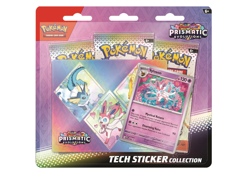 Pokémon - Prismatic Evolutions Tech Sticker Collection Sylveon - SV8.5 EN