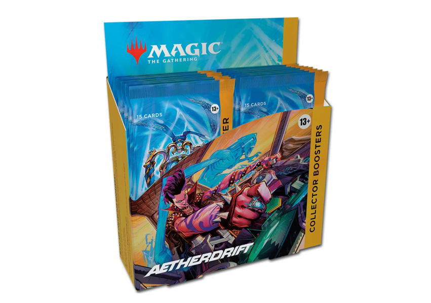 Magic The Gathering - Aetherdrift - Collector Booster Box (12 Packs) EN